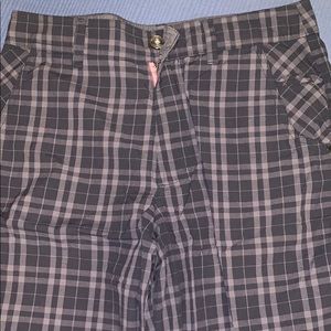 Plaid Lululemon men’s shorts